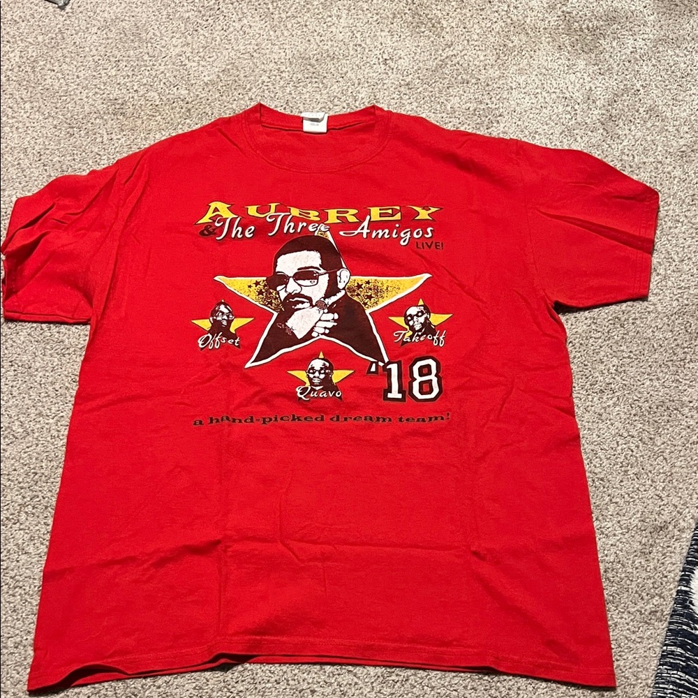Red Graphic Men's T-Shirt
